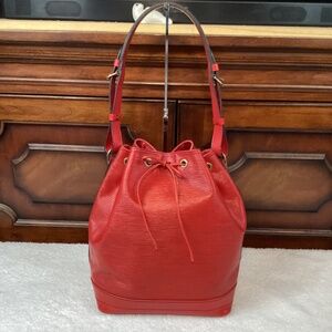 Louis Vuitton Epi Leather Noe Bucket Bag